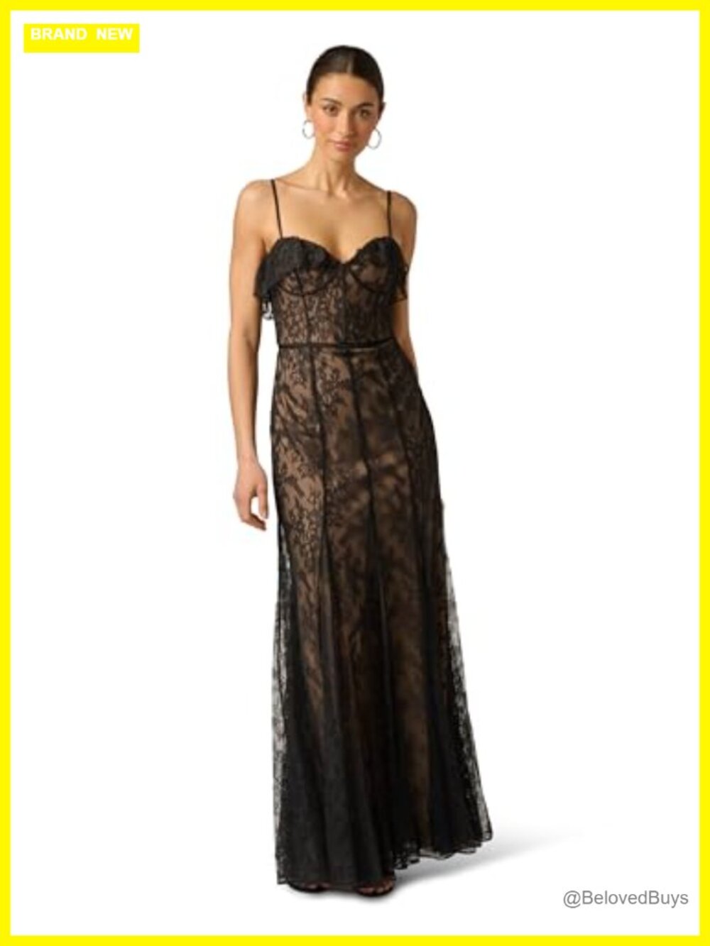 Sleeveless Lace Mermaid Evening Gown Sweetheart Neckline